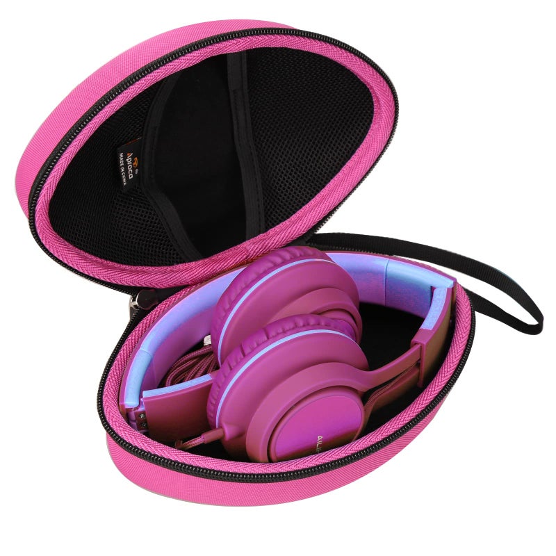Aproca Hard Travel Storage Case for AILIHEN C8 / Tribit XFree Tune Headphones Folding Lightweight Headset (Red) - Image 1